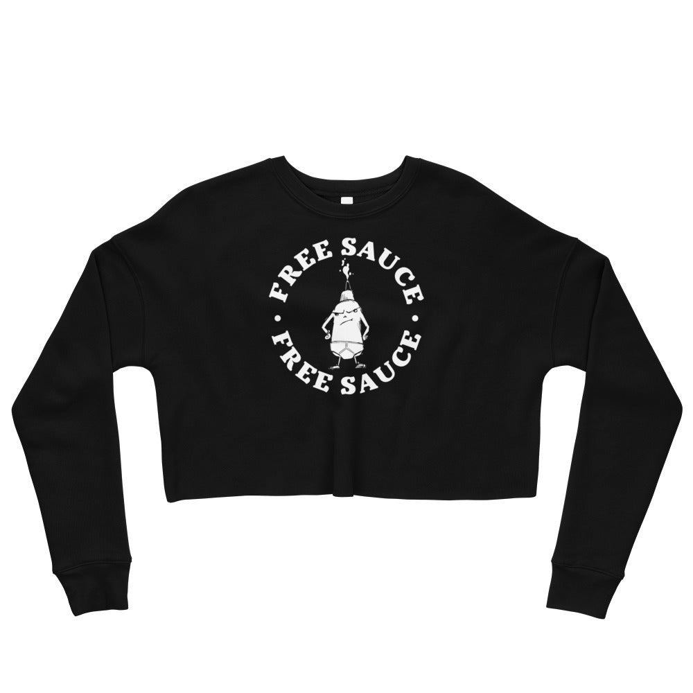 FREE SAUCE Women's Crop Sweatshirt